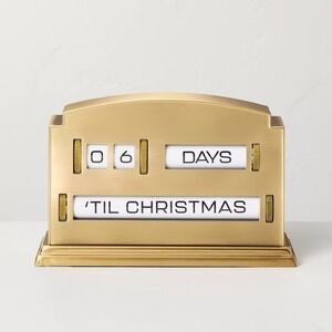 XL Brass Advent Countdown Calendar – Hearth & Hand Magnolia‎ Easter Birthday